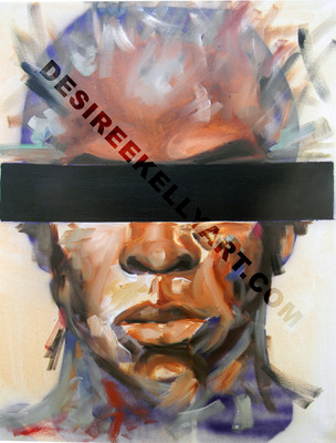 Desiree Kelly Art - Detroit based artist - Faces/ Gender Neutral