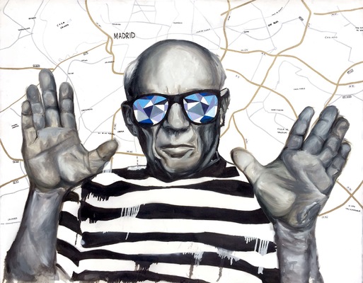 Desiree Kelly Art - Detroit based artist - Picasso (Limited Edition Prints available)