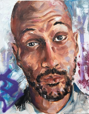 Desiree Kelly Art - Detroit based artist - Micheal Keegan Key