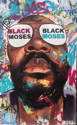 Desiree Kelly Art - Detroit based artist - Issac Hayes