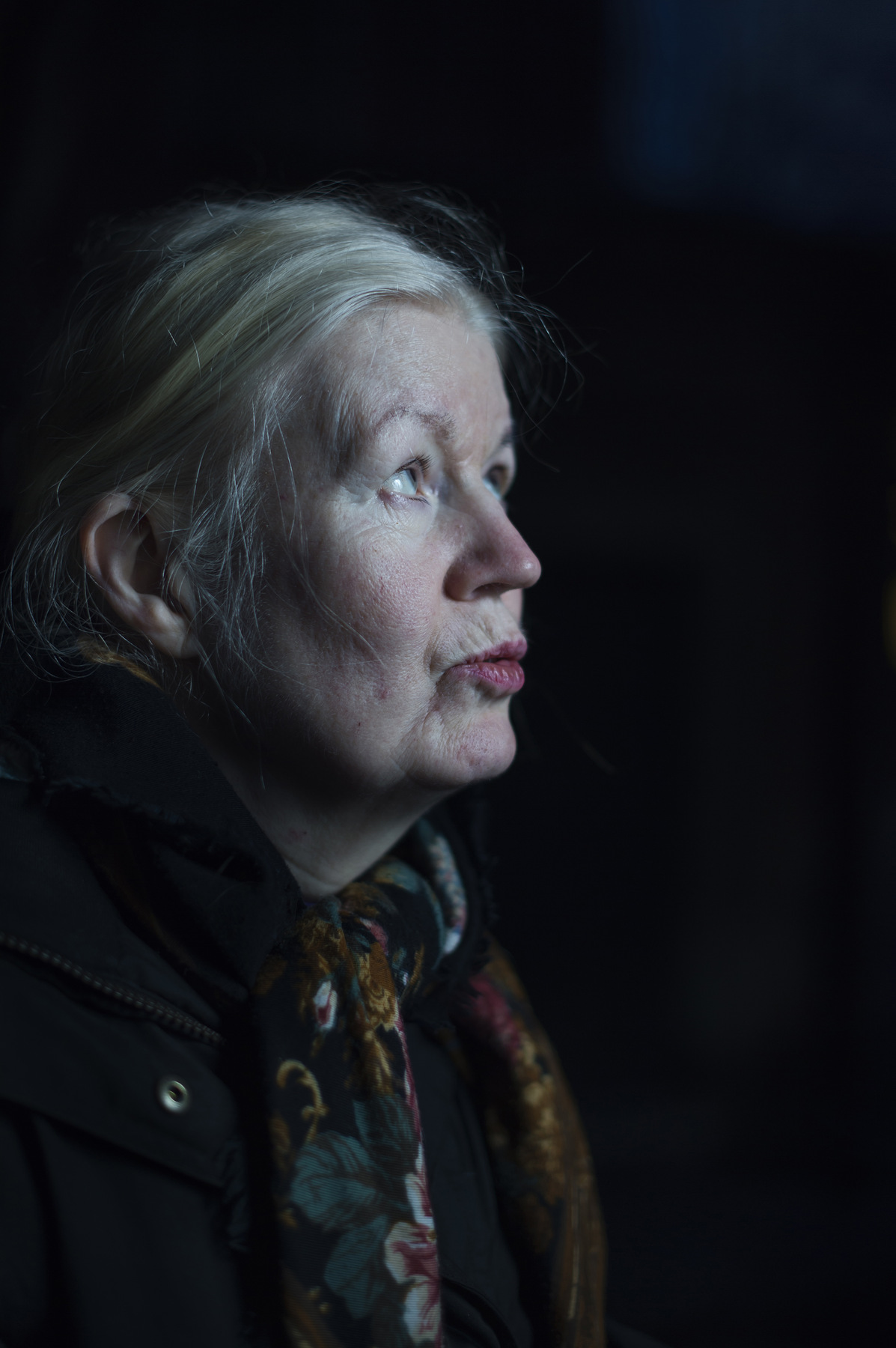 Photographer Anna Tärnhuvud - Vibeke Olsson, Swedish author. Tidningen Dagen