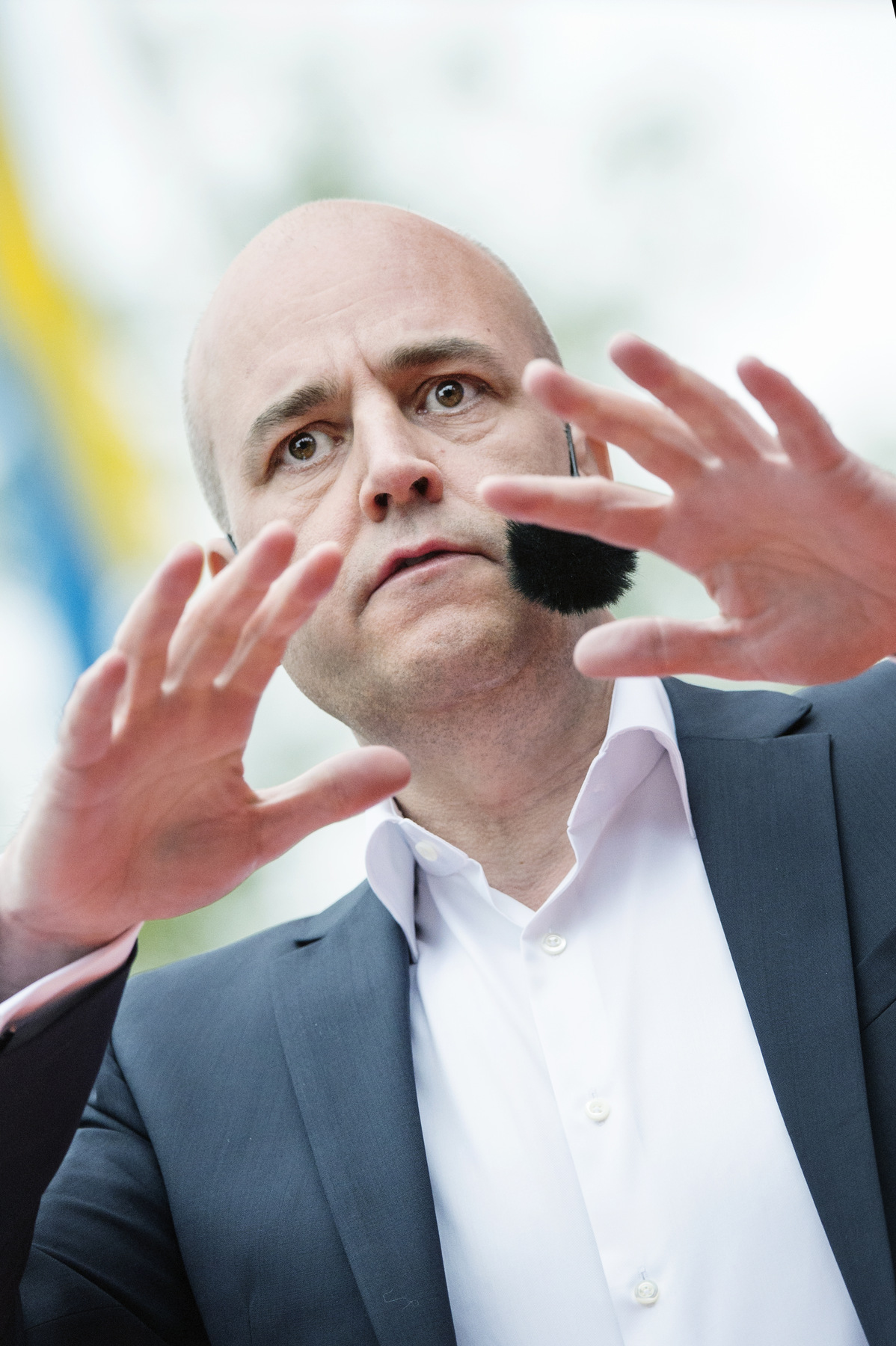 Photographer Anna Tärnhuvud - Fredrik Reinfeldt, Swedish prime minister.