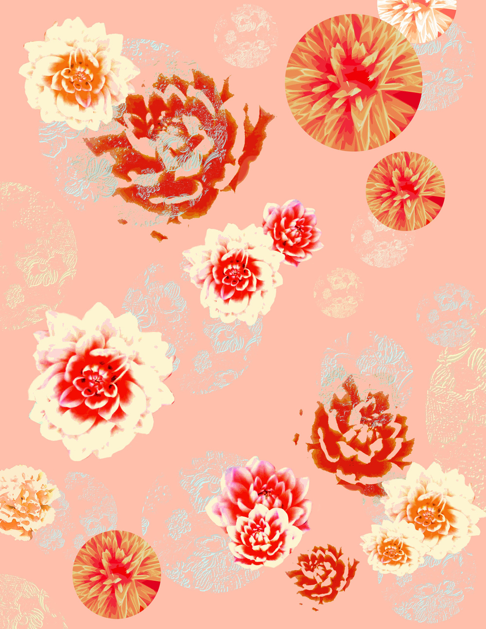 VELVET WING DESIGN - surface design - 