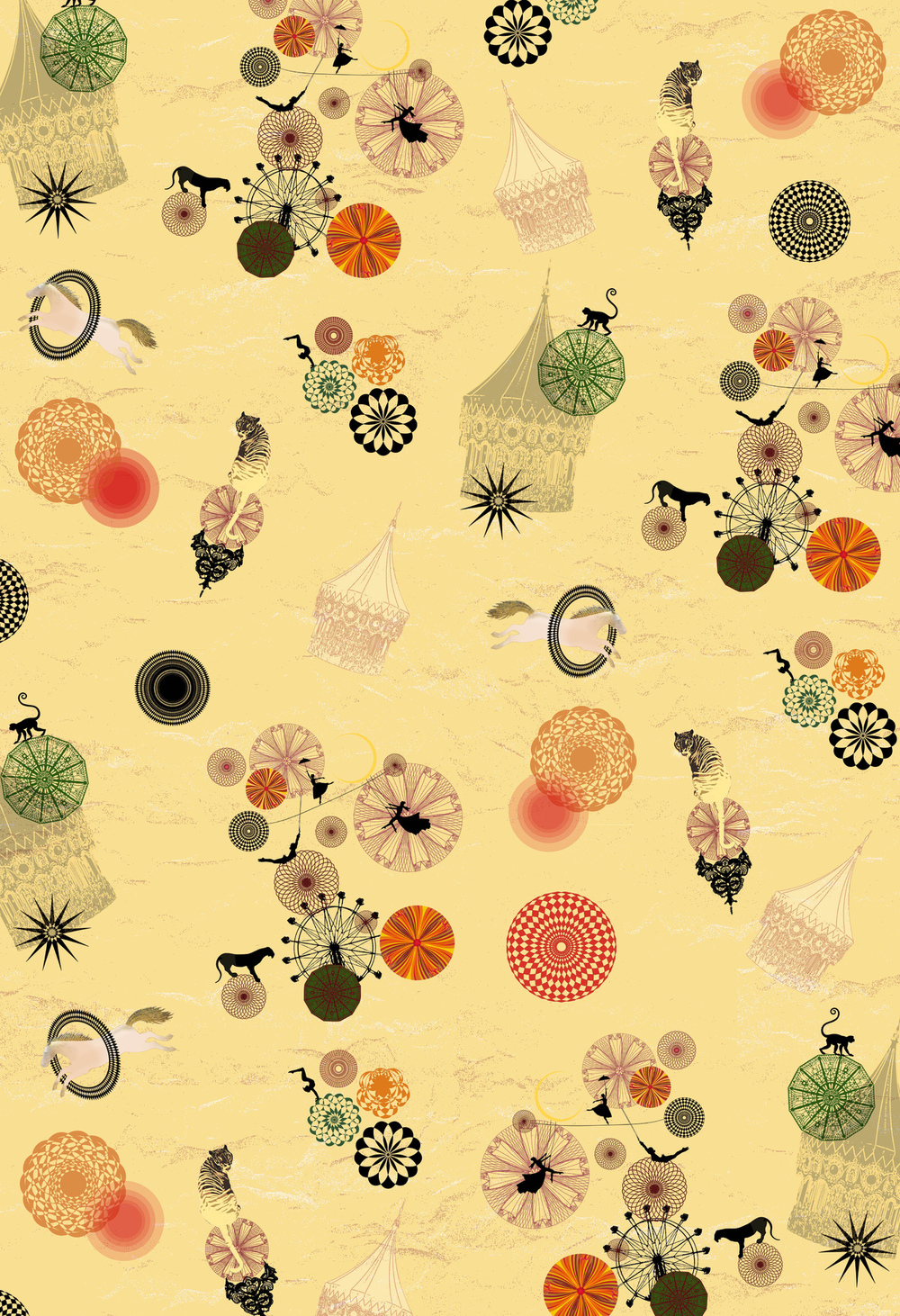 VELVET WING DESIGN - surface design - 