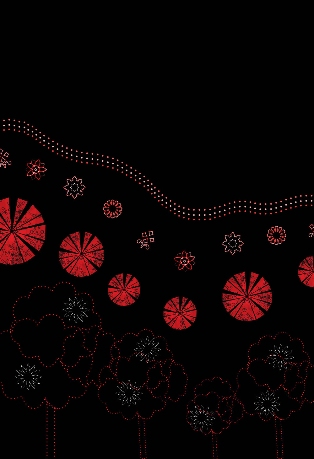 VELVET WING DESIGN - surface design - 