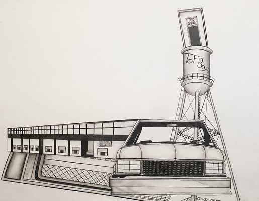 Personal Work/Student Work - Course: Drawing II Date: 2009