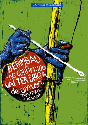 Bruno Rivera | Graphic Design & Illustration - Berimbau (Homenaje a Vinícius de Moraes) Berimbau (Tribute to Vinícius de Moraes) 2013