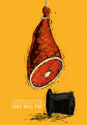 Bruno Rivera | Graphic Design & Illustration - Jamón Capitalista Capitalist Ham 2013