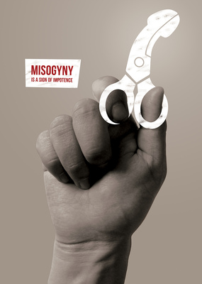 Bruno Rivera | Graphic Design & Illustration - La Misoginia es Señal de Impotencia Misoginy is a Sign of Impotence 2012