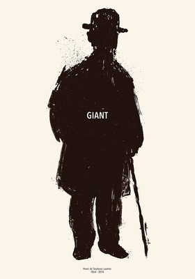 Bruno Rivera | Graphic Design & Illustration - Gigante (Tributo a Toulouse-Lautrec) Giant (Tribute to Toulouse-Lautrec) 2014