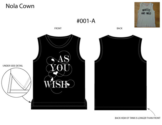 Kimberlee Peers-Moore Designer - Technical drawing created for designer. Graphic created for t-shirt as well.