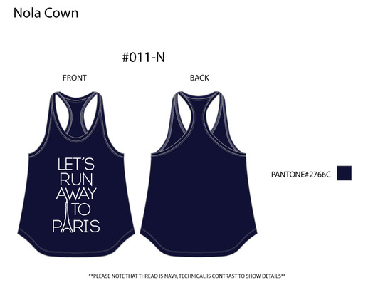 Kimberlee Peers-Moore Designer - Technical drawing and graphic rendering of athletic wear for designer.