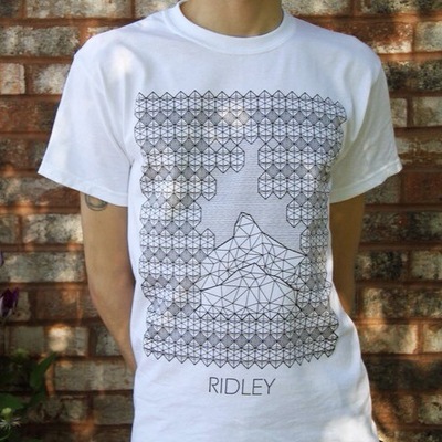 Billy Morehouse - Video/Motion Graphics / Audio and Music / Design / Illustration / Art - Final printed Ridley t-shirt. Printed by Madtown Printing in Madison, WI.
