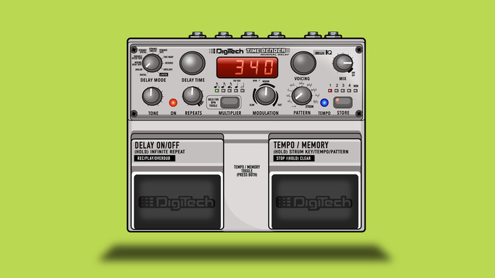 Billy Morehouse - Video/Motion Graphics / Audio and Music / Design / Illustration / Art - Pedal Illustration for a motion graphics project. 2017.