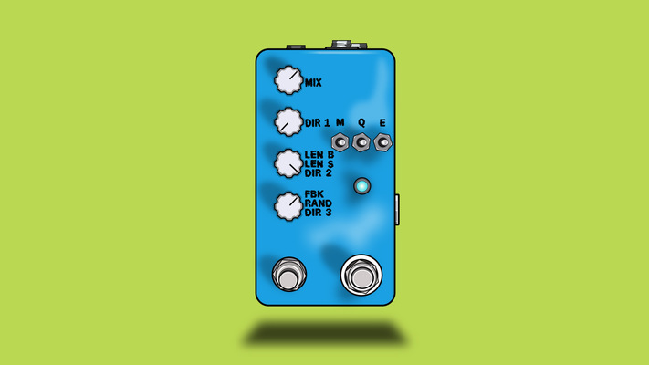 Billy Morehouse - Video/Motion Graphics / Audio and Music / Design / Illustration / Art - Pedal Illustration for a motion graphics project. 2017.