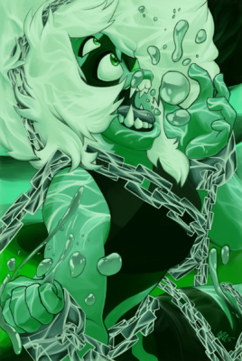 Amanda Thompsons Art Portfolio - Malachite