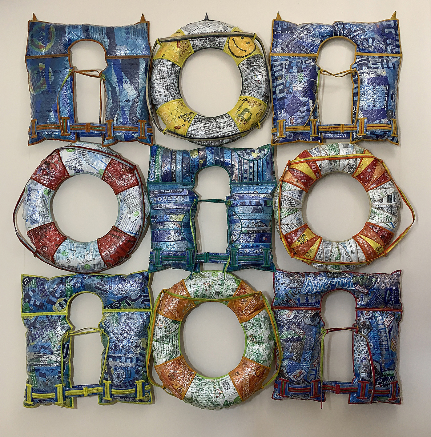 Erik Jon Olson - Preservation Imperative 2020 57 x 57 x 4