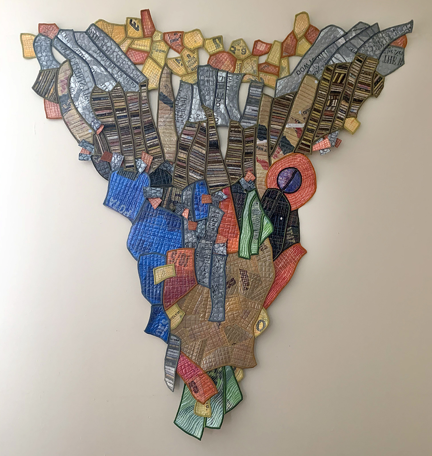 Erik Jon Olson - Collapsing Under Our Own Weight 2021 57 x 52