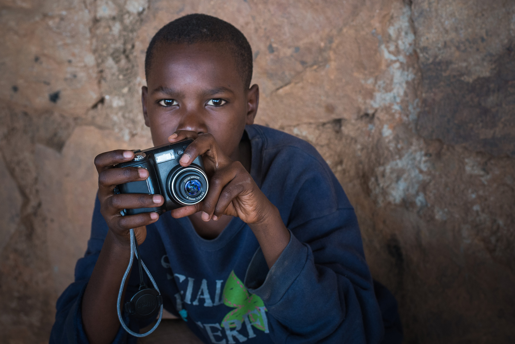 Julie Epp - Learning to use a camera, Kimisagara Orphanage, Kigali, Rwanda