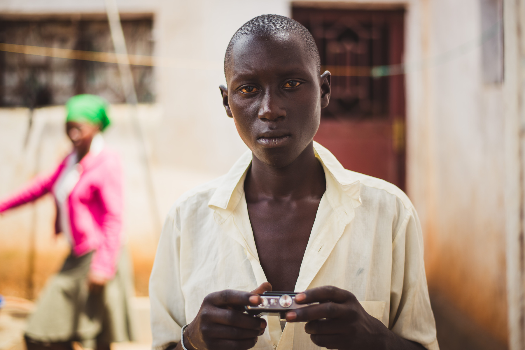 Julie Epp - Learning to use a camera, Kimisagara Orphanage, Kigali, Rwanda