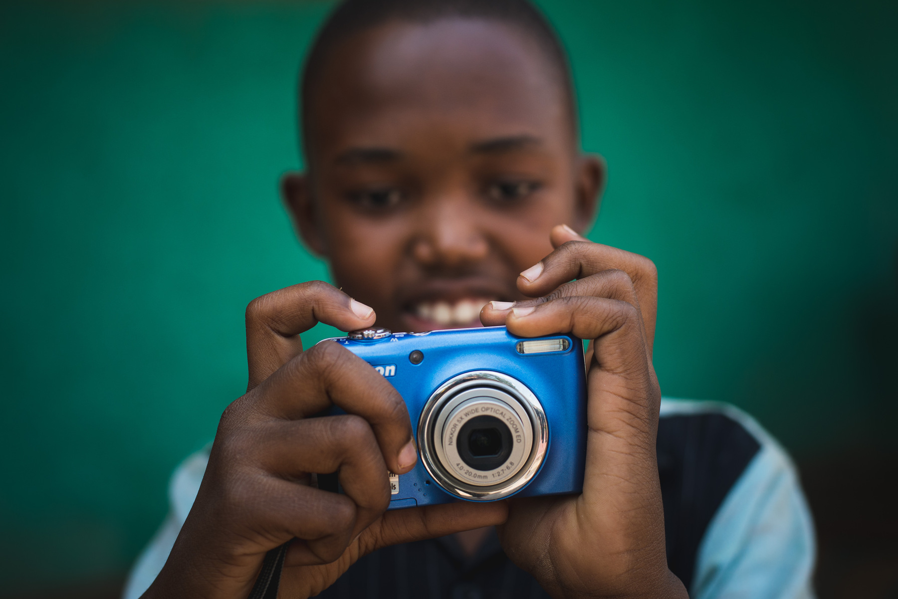 Julie Epp - Learning to use a camera, Kimisagara Orphanage, Kigali, Rwanda