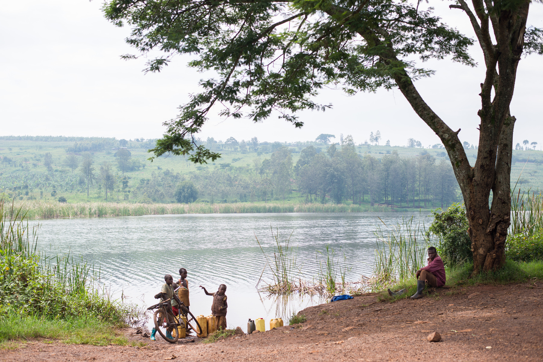 Julie Epp - Baptism for the children of Kimisagara Orphanage, Lake Muhazi, Rwanda