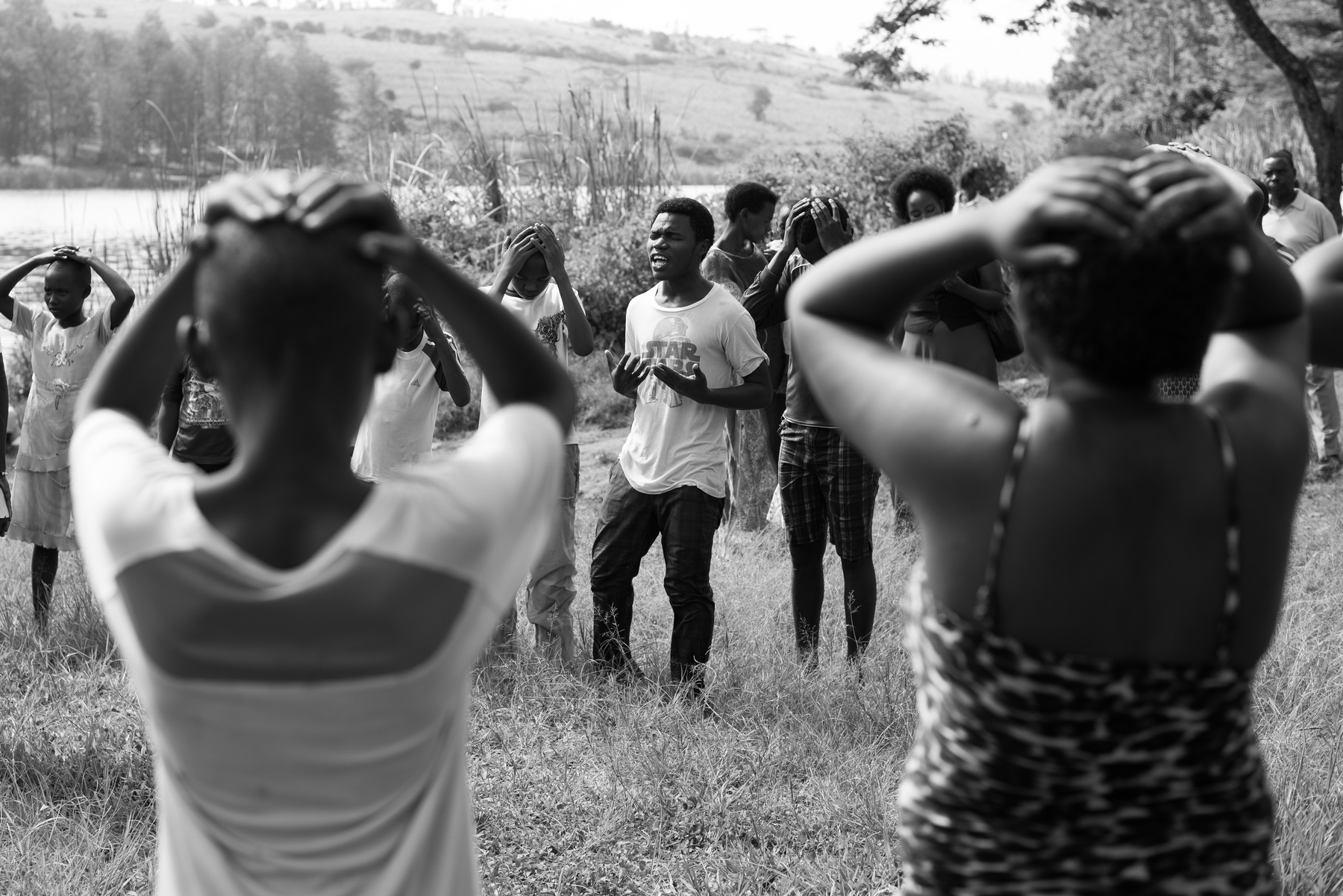 Julie Epp - Baptism for the children of Kimisagara Orphanage, Lake Muhazi, Rwanda