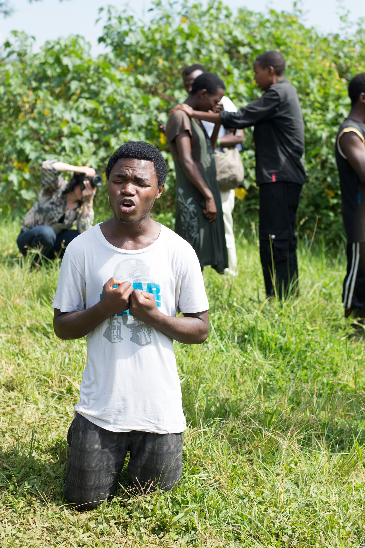 Julie Epp - Baptism for the children of Kimisagara Orphanage, Lake Muhazi, Rwanda