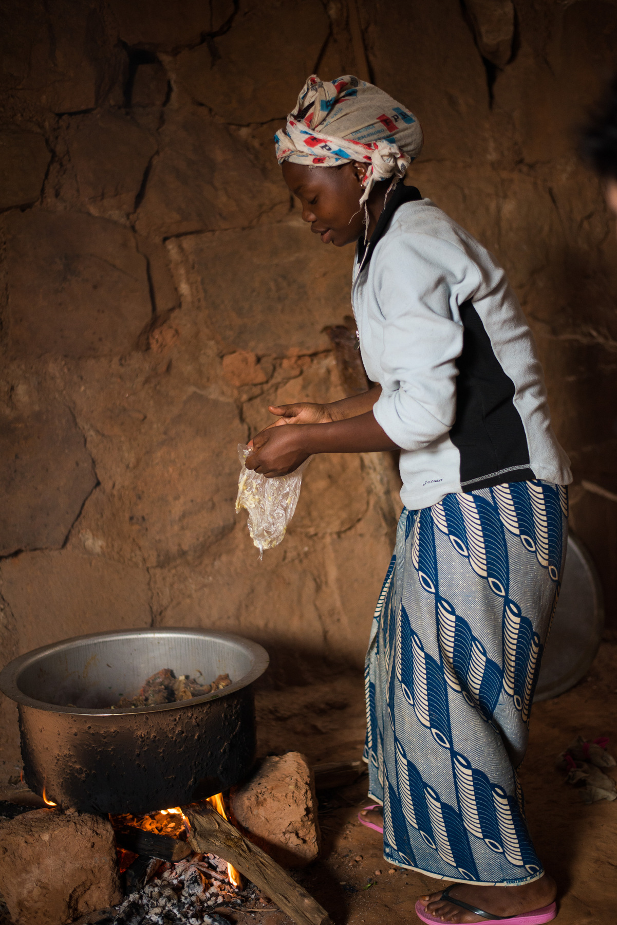 Julie Epp - Christmas meal with the children of Kimisagara Orphanage, Kigali, Rwanda