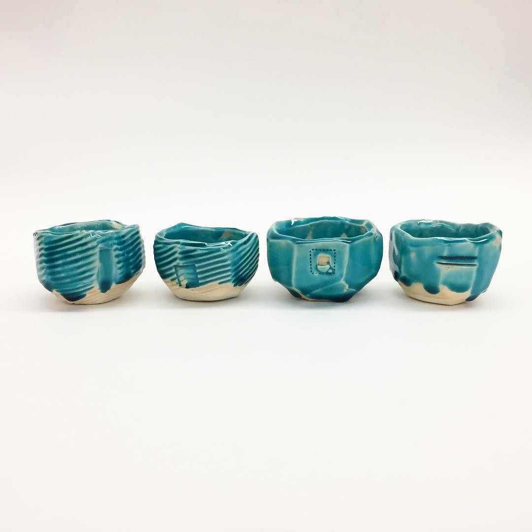 Art by Sean Evans - Green Succulent Bowl