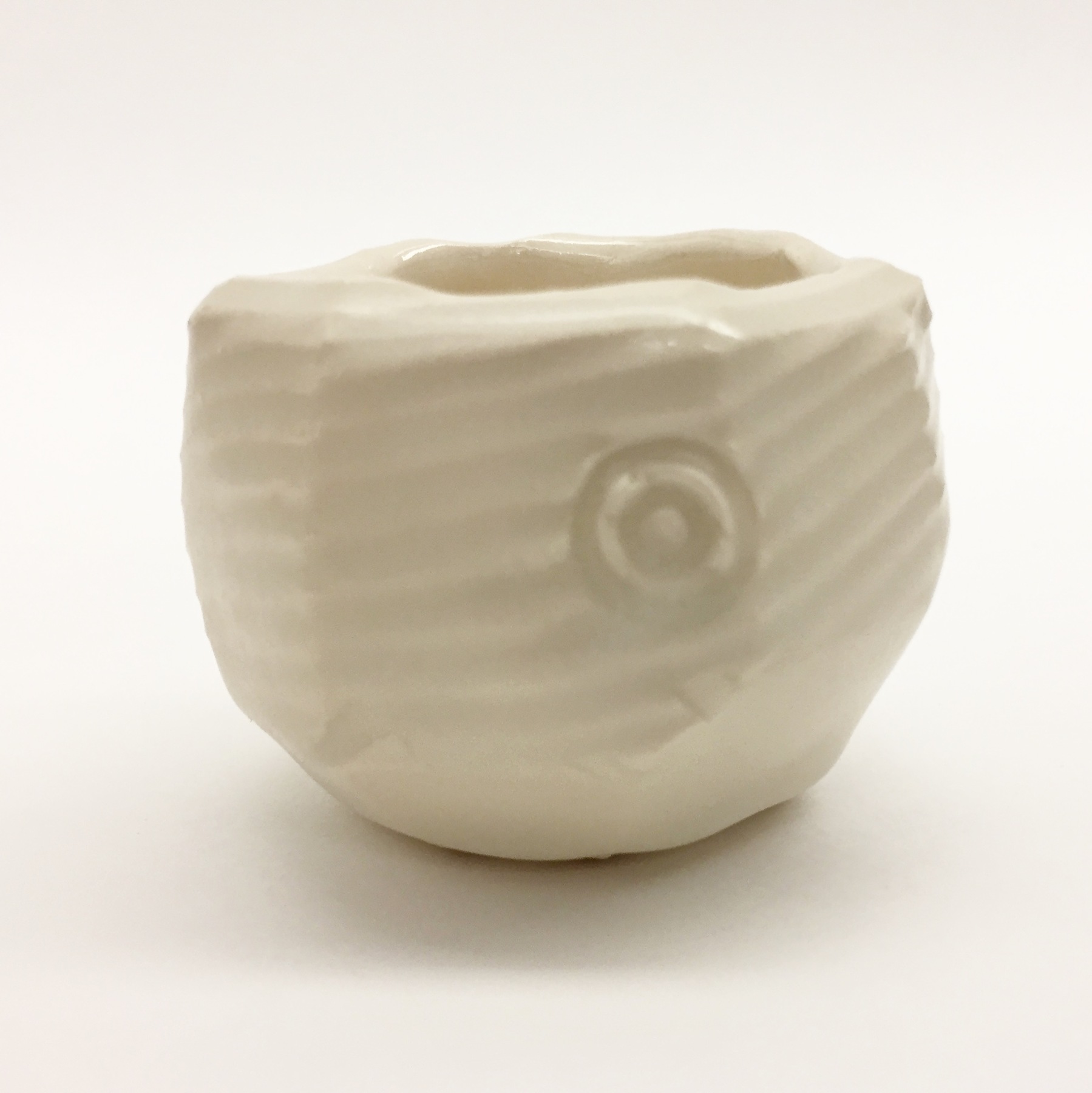 Art by Sean Evans - White Succulent Bowl