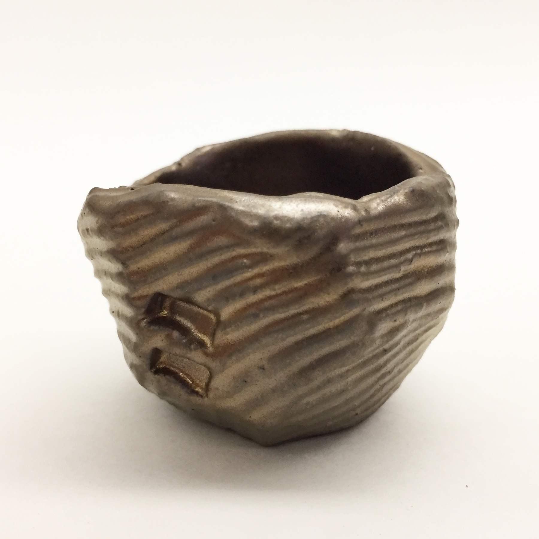 Art by Sean Evans - Bronze Succulent Bowl