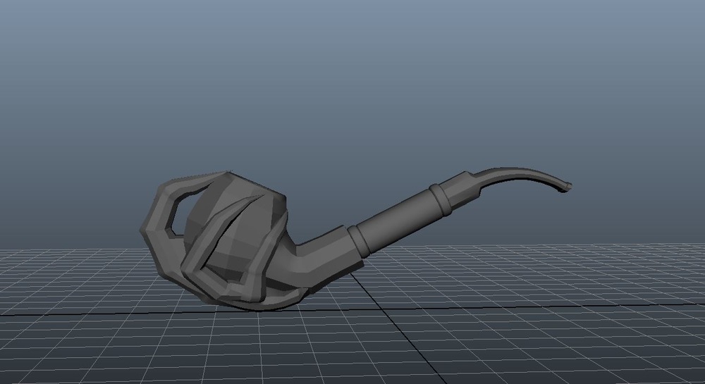 Angel Guevara Art - I created a simple base mesh in Maya.