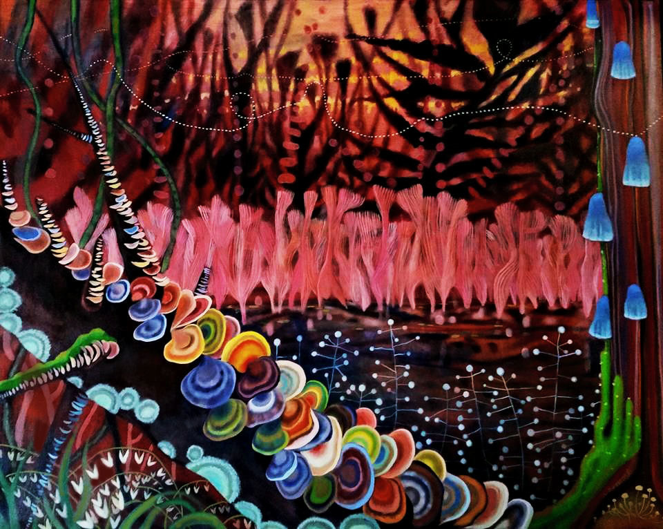 Mary Sundstrom - Red Forest 4x 5SOLD Collection of Bay College