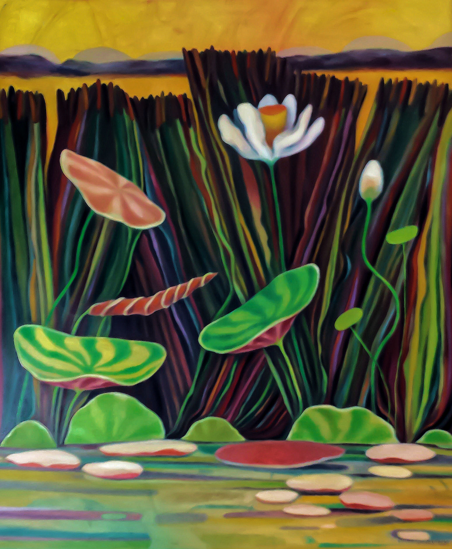 Mary Sundstrom - Pettys Bayou 30x 40 SOLD