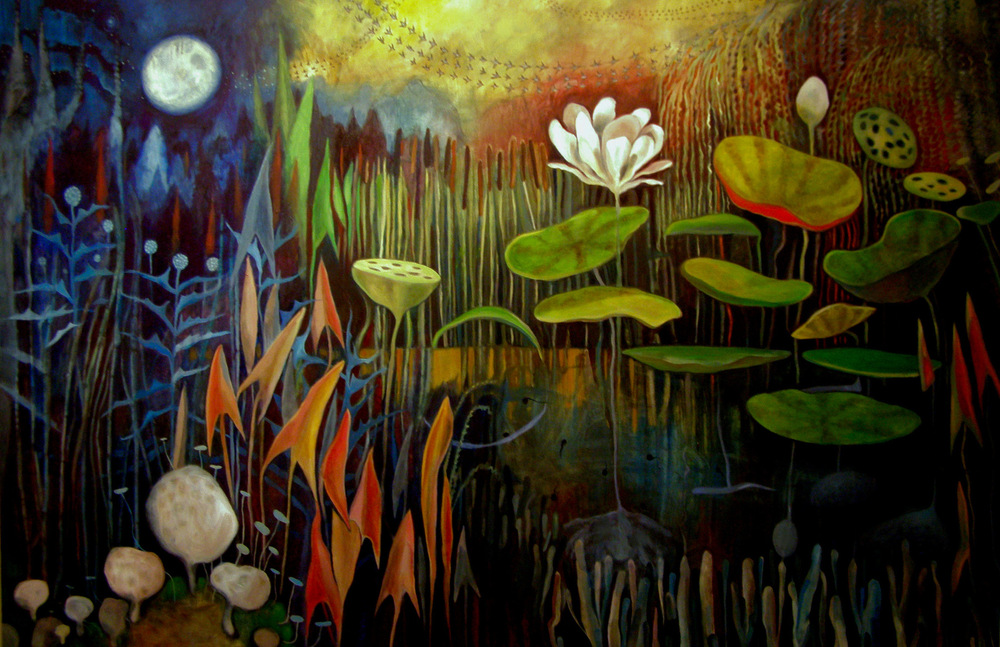 Mary Sundstrom - Lewiss Crossing 4x6 SOLD