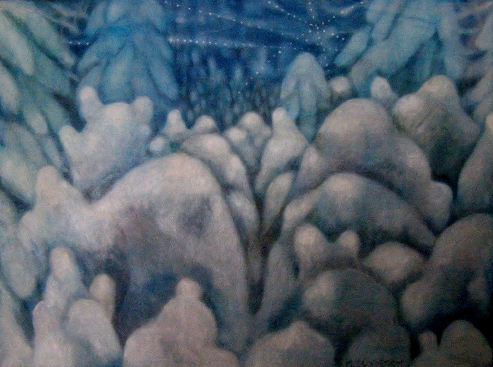 Mary Sundstrom - Muffled Landscape 20x 24 SOLD