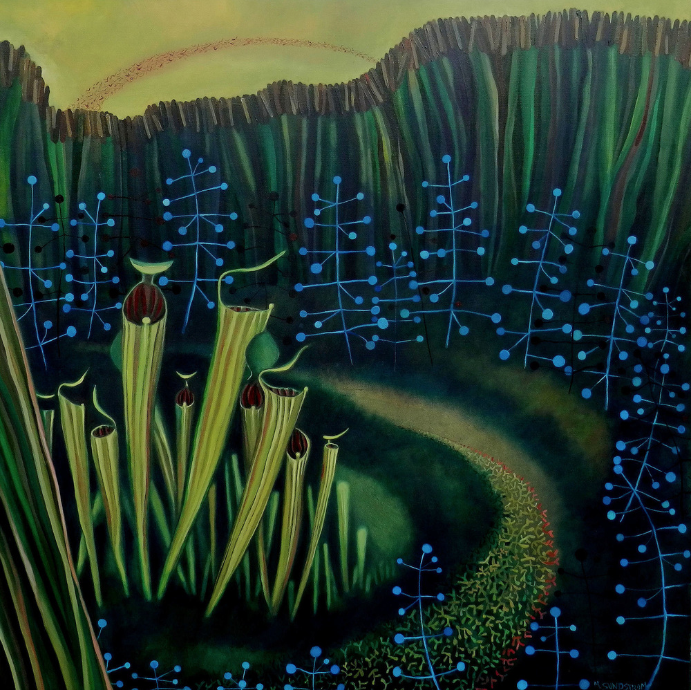 Mary Sundstrom - Jack in the Pulpit 36x 36 SOLD