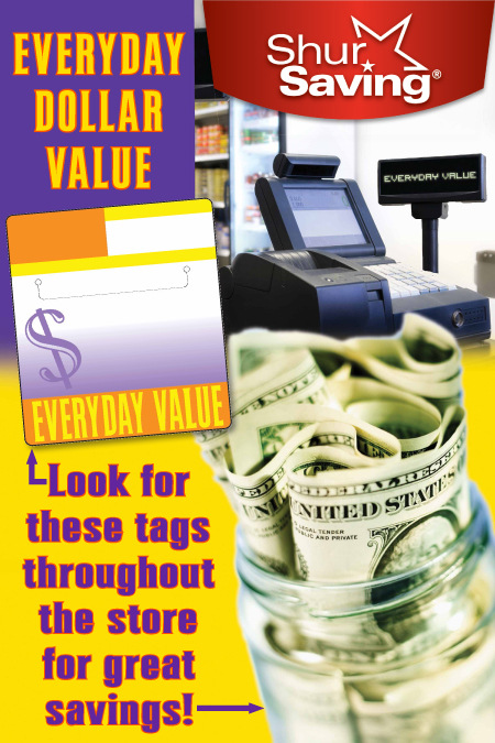 Artist Pen - Poster Design for Everyday Dollar Savings