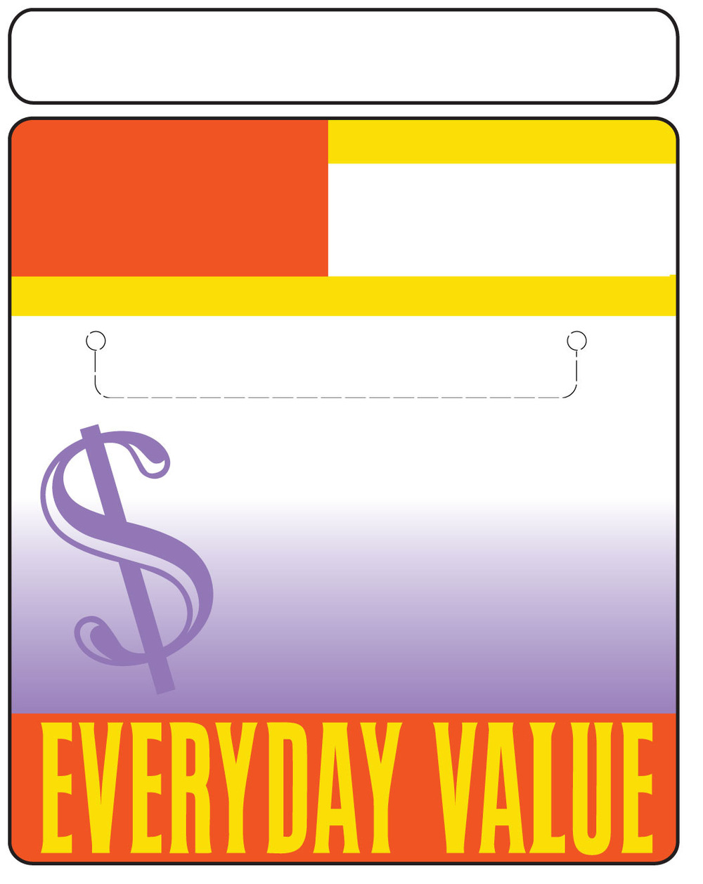 Artist Pen - Shelf Sticker for Everyday Dollar Savings