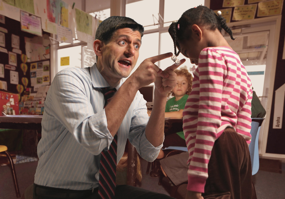 Katrina Rasma Design + Photography - Final: Paul Ryan yelling at a young girl