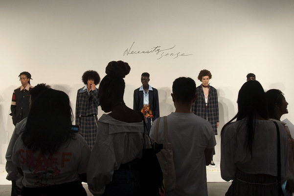 Gustavo Lopes - Backstage Necessity Senses debut presentation in NY for SS18