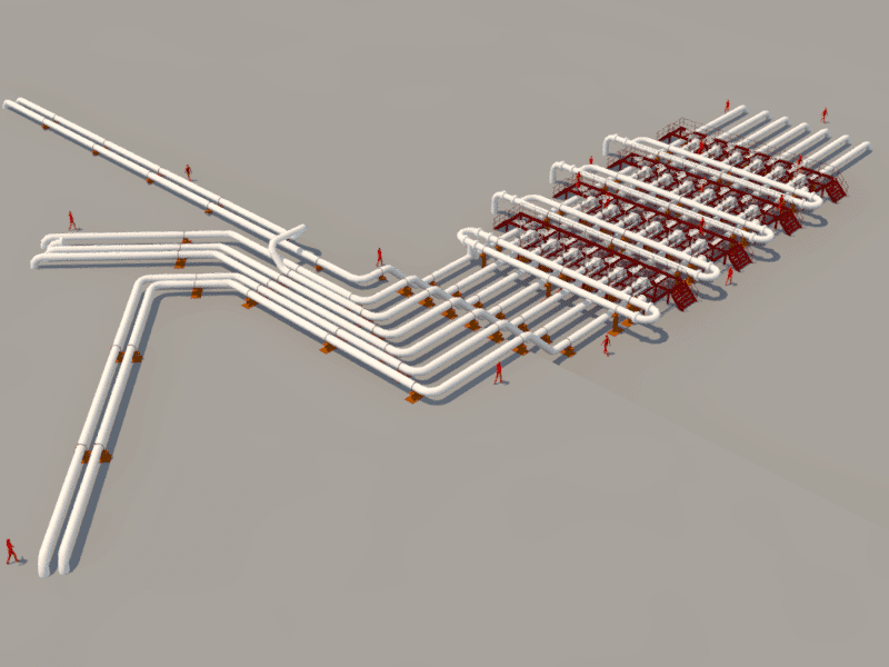 MANIFOLD AREA IN THE MARITIME TERMINAL POZOS COLORADOS [ECOPETROL SA ]