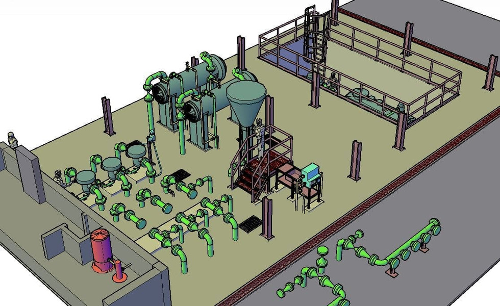 PIPING PLAN MANIFOLD AREA [PIPELINE ENGINEERING COMPANY DALLAS TEXAS