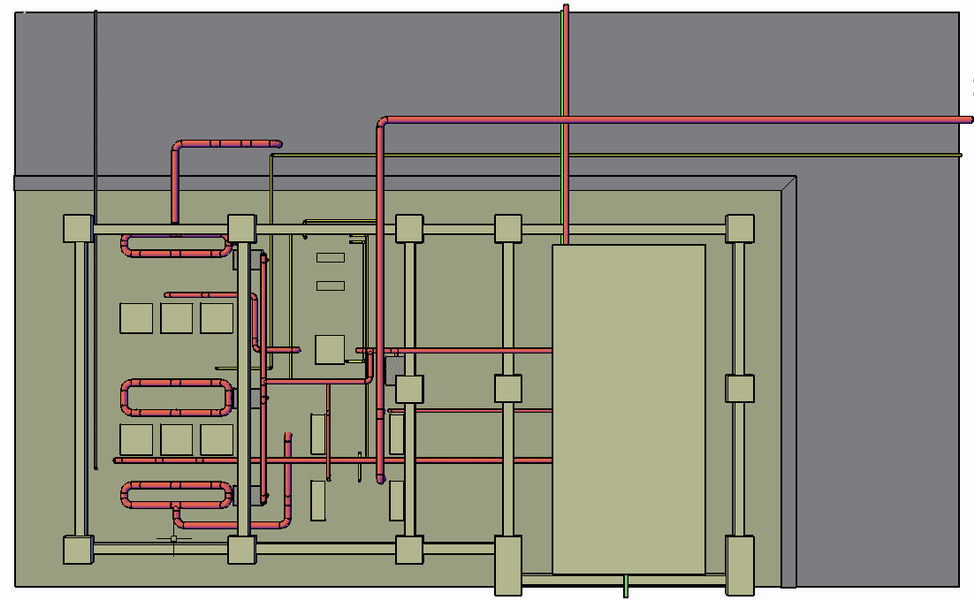 PIPING PLAN MANIFOLD AREA [PIPELINE ENGINEERING COMPANY DALLAS TEXAS