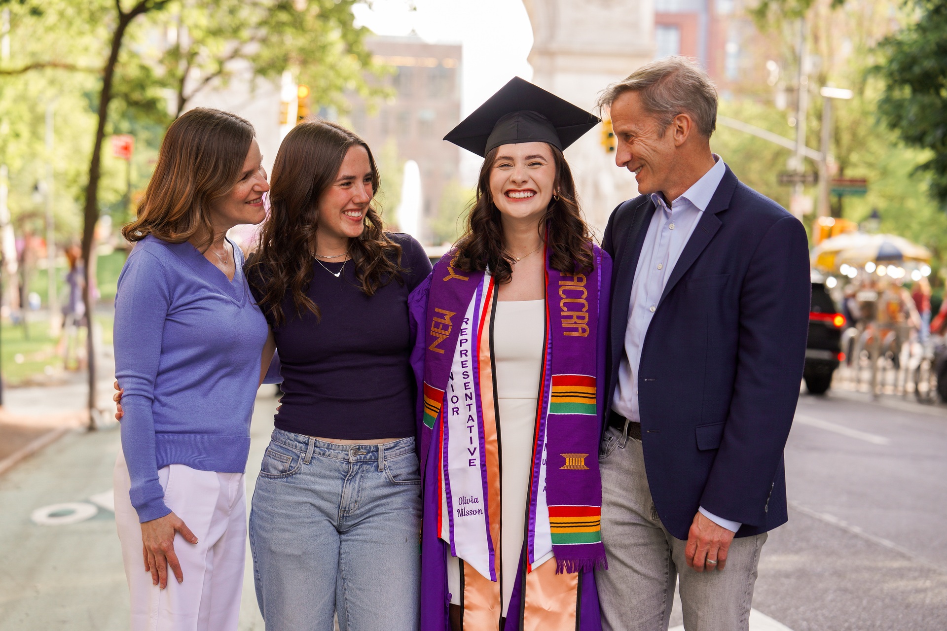 Emotional NYU Graduation Photoshoot | Wen Photography Captures Family ...