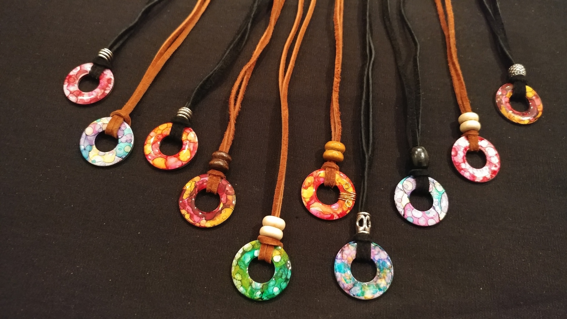 Small Washer Necklace