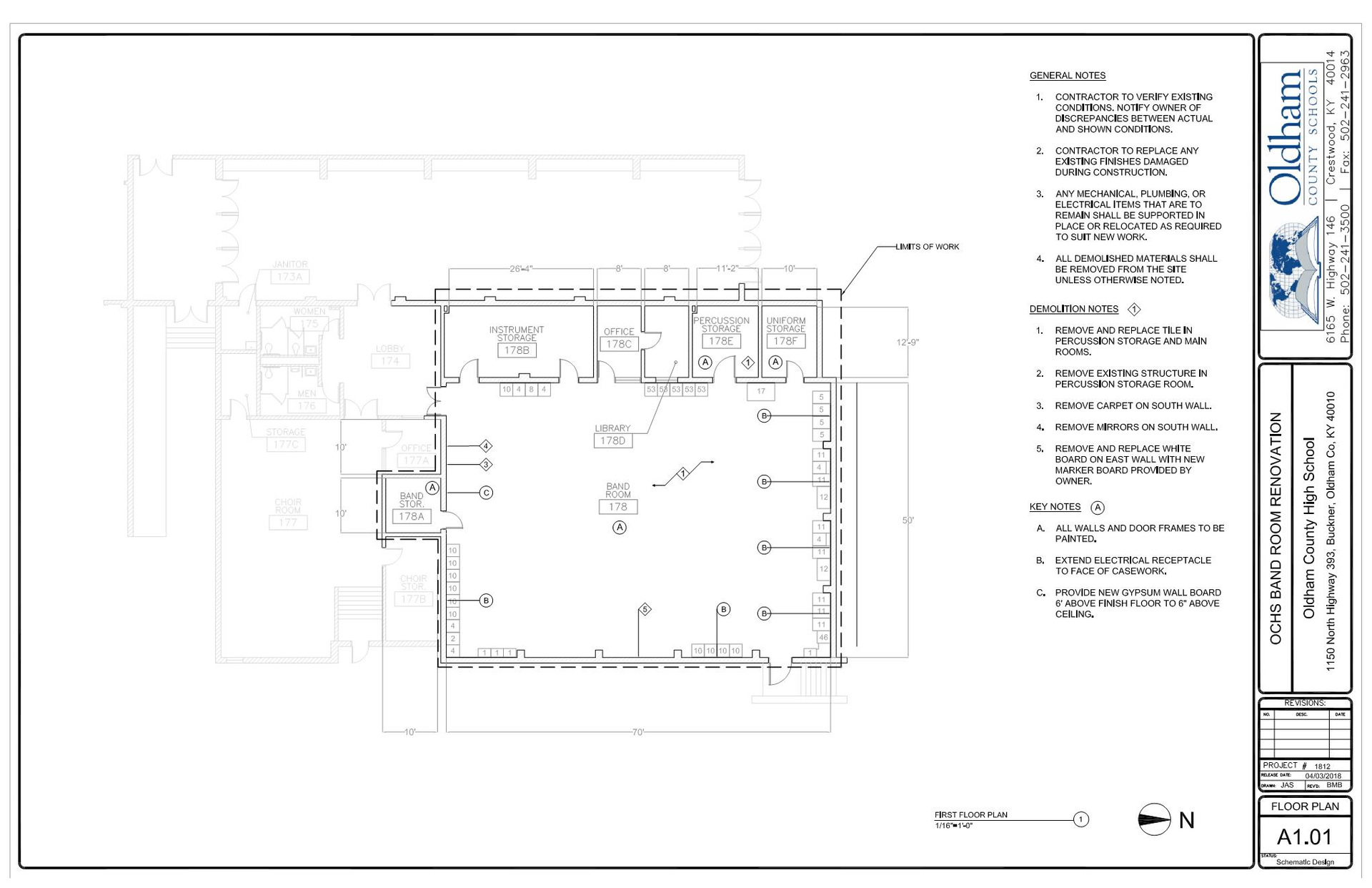 Oldham County Schools Projects