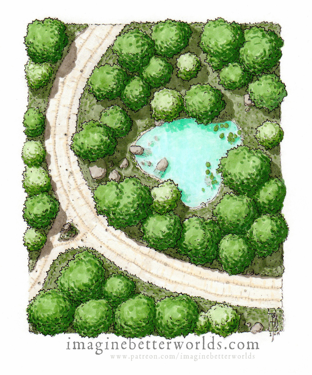 Small Path Map Little Adventure maps