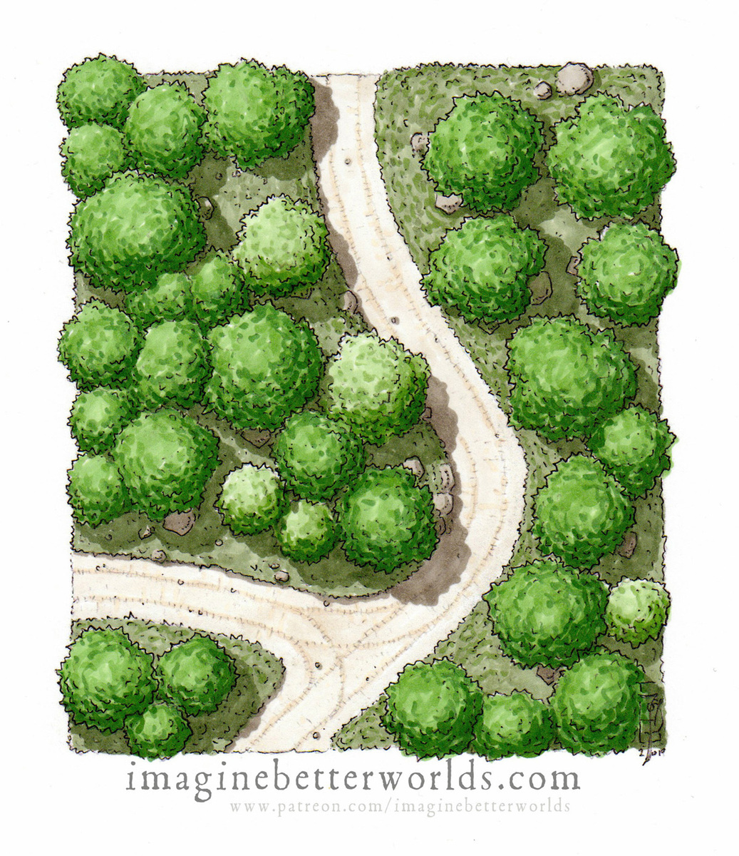 Small Path Map Little Adventure maps